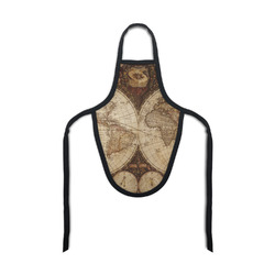 Vintage World Map Bottle Apron