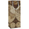 Vintage World Map Wine Gift Bags - Matte