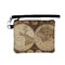 Vintage World Map Wristlet ID Case