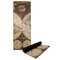 Vintage World Map Yoga Mat