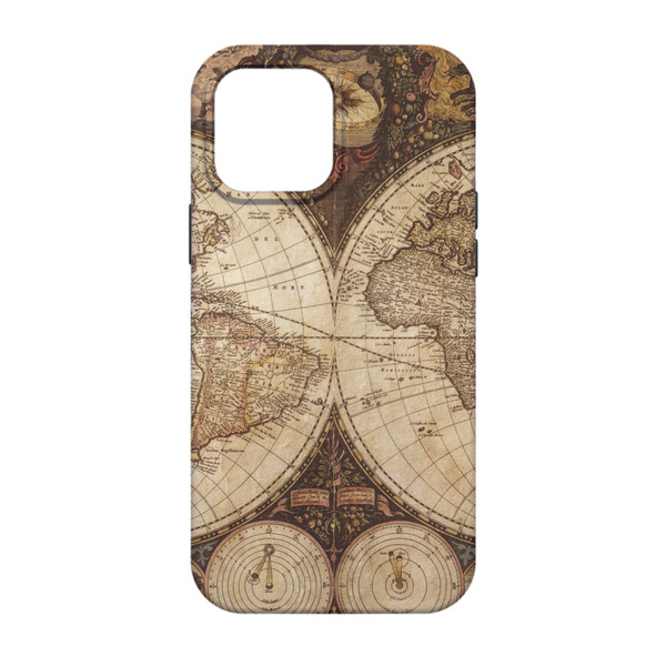 Vintage World Map iPhone 13 Pro Tough Case - Back