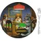 Dogs Playing Poker by C.M.Coolidge Appetizer / Dessert Plate