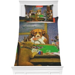 Dogs Playing Poker 1903 C.M.Coolidge Comforter Set - Twin XL