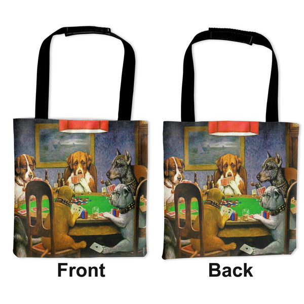 Dogs Playing Poker by C.M.Coolidge Car Bag - Apvl