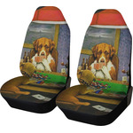 Dogs Playing Poker 1903 C.M.Coolidge Car Seat Covers (Set of Two)