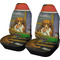 Dogs Playing Poker 1903 C.M.Coolidge Car Seat Covers (Set of Two)
