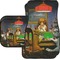 Dogs Playing Poker 1903 C.M.Coolidge Car Floor Mats Set - 2 Front & 2 Back