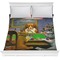 Dogs Playing Poker 1903 C.M.Coolidge Comforter - Full / Queen
