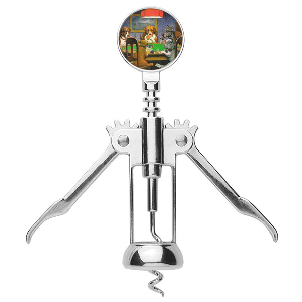 Dogs Playing Poker by C.M.Coolidge Corkscrew - Alt