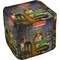 Dogs Playing Poker by C.M.Coolidge Cube Pouf Ottoman (Top)