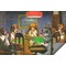 Dogs Playing Poker by C.M.Coolidge Indoor / Outdoor Rug