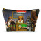 Dogs Playing Poker by C.M.Coolidge Makeup Bag (Front)