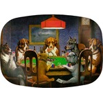 Dogs Playing Poker 1903 C.M.Coolidge Melamine Platter