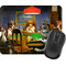 Dogs Playing Poker by C.M.Coolidge Rectangular Mouse Pad