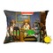 Dogs Playing Poker by C.M.Coolidge Outdoor Throw Pillow (Rectangular - 12x16)