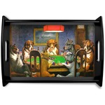 Dogs Playing Poker by C.M.Coolidge Wooden Tray