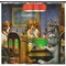 Dogs Playing Poker by C.M.Coolidge Shower Curtain - Custom Size