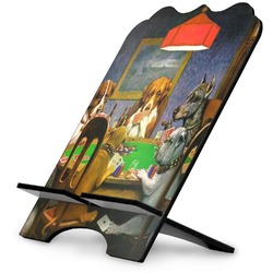 Dogs Playing Poker 1903 C.M.Coolidge Stylized Tablet Stand