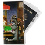 Dogs Playing Poker 1903 C.M.Coolidge Travel Document Holder