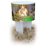 Dogs Playing Poker 1903 C.M.Coolidge Beach Spiker Drink Holder