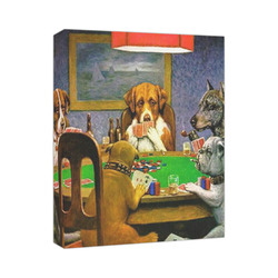 Dogs Playing Poker by C.M.Coolidge Canvas Print - 11x14