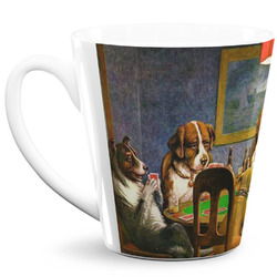 Dogs Playing Poker by C.M.Coolidge 12 Oz Latte Mug