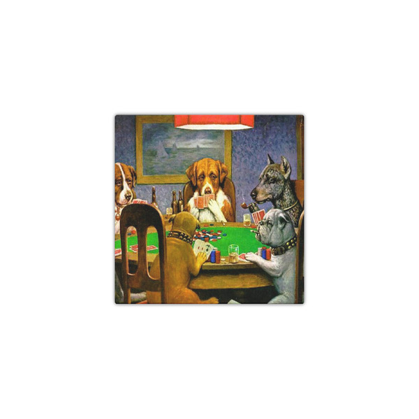 Dogs Playing Poker by C.M.Coolidge 12x12 - Canvas Print - Front View
