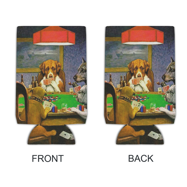 Dogs Playing Poker by C.M.Coolidge 16oz Can Sleeve - APPROVAL