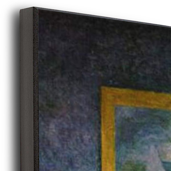 Dogs Playing Poker by C.M.Coolidge 16x20 Wood Print - Closeup