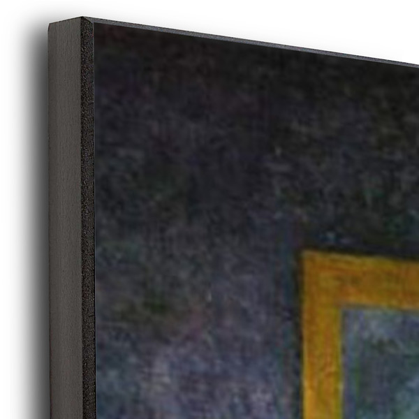 Dogs Playing Poker by C.M.Coolidge 20x24 Wood Print - Closeup