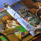 Dogs Playing Poker by C.M.Coolidge 3 Ring Binders - Full Wrap - 1" - DETAIL