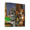 Dogs Playing Poker by C.M.Coolidge 3 Ring Binders - Full Wrap - 1" - FRONT