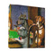 Dogs Playing Poker by C.M.Coolidge 3 Ring Binder - Full Wrap - 1"