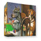 Dogs Playing Poker by C.M.Coolidge 3 Ring Binders - Full Wrap - 3" - FRONT