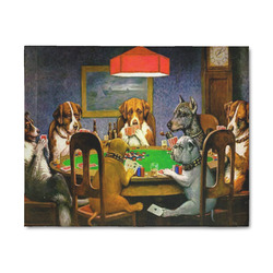 Dogs Playing Poker by C.M.Coolidge 8' x 10' Indoor Area Rug