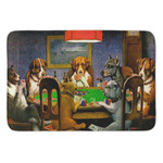 Dogs Playing Poker by C.M.Coolidge Anti-Fatigue Kitchen Mat