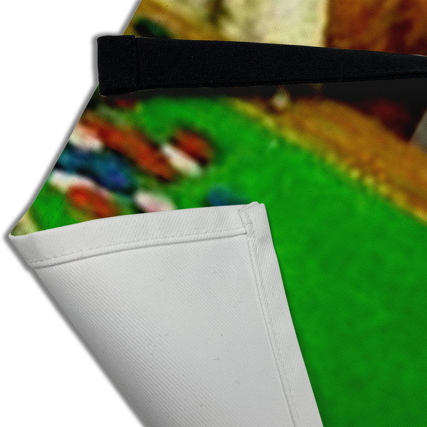 Dogs Playing Poker by C.M.Coolidge Apron - (Detail)