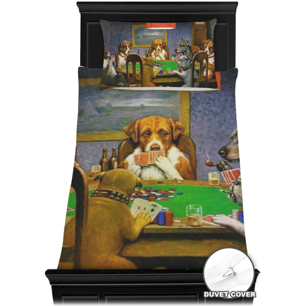 Dogs Playing Poker by C.M.Coolidge Bedding Set (TwinXL) - Duvet