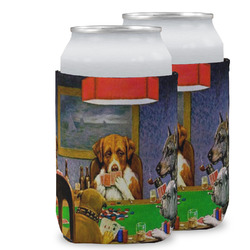 Dogs Playing Poker by C.M.Coolidge Can Cooler (12 oz)
