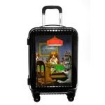 Dogs Playing Poker by C.M.Coolidge Carry On Hard Shell Suitcase