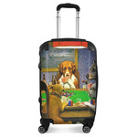 Dogs Playing Poker by C.M.Coolidge Suitcase - 20" Carry On