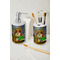 Dogs Playing Poker by C.M.Coolidge Ceramic Bathroom Accessories - LIFESTYLE (toothbrush holder & soap dispenser)
