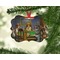 Dogs Playing Poker by C.M.Coolidge Christmas Ornament (On Tree)