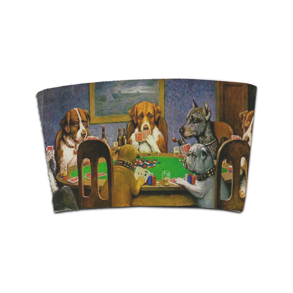 Custom Dogs Playing Poker by C.M.Coolidge Coffee Cup Sleeve