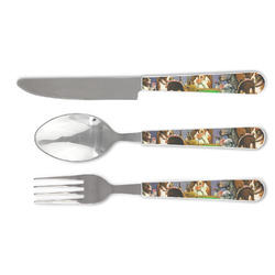 Dogs Playing Poker by C.M.Coolidge Cutlery Set
