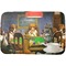 Dogs Playing Poker by C.M.Coolidge Dish Drying Mat