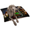 Dogs Playing Poker by C.M.Coolidge Dog Bed - Large LIFESTYLE