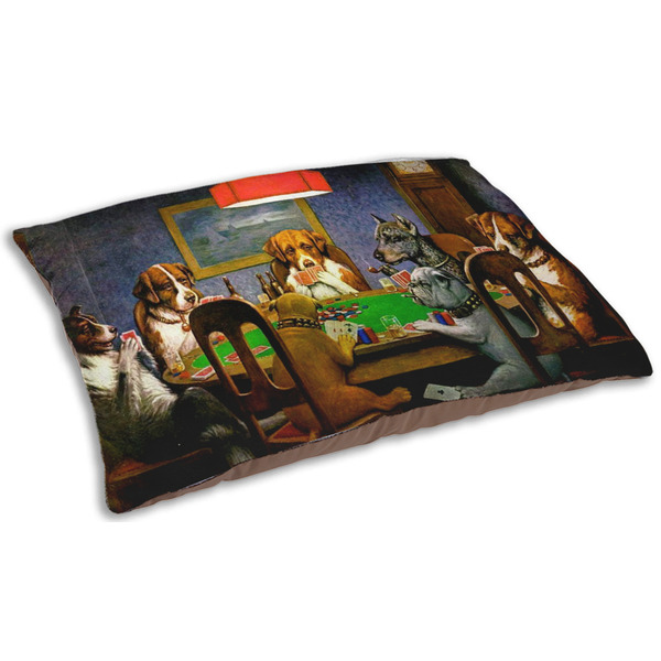 Dogs Playing Poker by C.M.Coolidge Dog Beds - SMALL