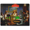 Dogs Playing Poker by C.M.Coolidge Dog Food Mat - Medium without bowls