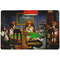 Dogs Playing Poker by C.M.Coolidge Dog Food Mat - Small without bowls